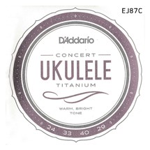 [다다리오] Daddario EJ87C Titanium Ukulele, Concert